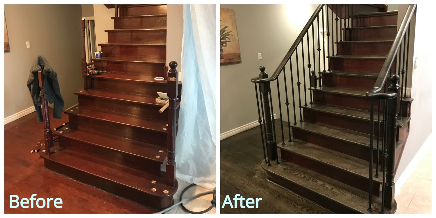 before and after showcase